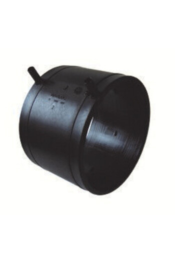 Other 200mm PEHD Electrofusion Coupling, Black, Quick Stream
