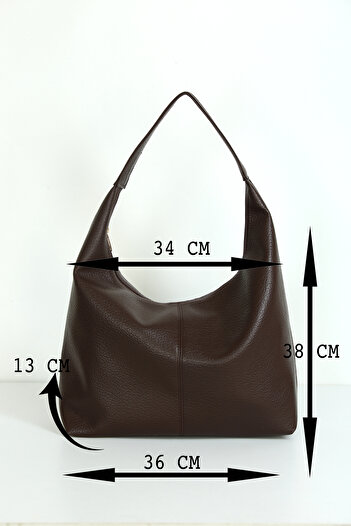 change time Comfortable Single-Handle Bag with Stitching Detail on the Front, Suitable for Daily Use Width: 36cm Length: 27cm Bottom: 11cm