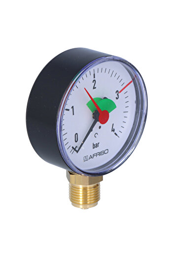 Other Heating Manometer HZ 80mm 0-4 bar Vertical