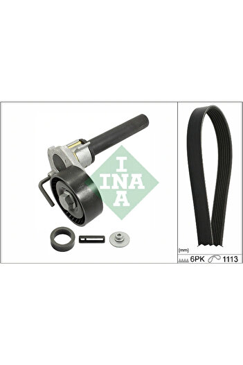 İna V-ribbed belt set AUDI A3 Cabriolet (8P7) 2008-2013