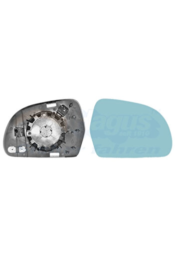 VAN WEZEL Mirror glass for right exterior rearview mirror AUDI A3 Cabriolet (8P7) 2008-2013