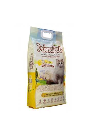 Golden cat PrimeCat Tofu Clumping Cat Litter, Sweet Milk Scent, 4 Packs x 4.5 kg (18 kg Total)