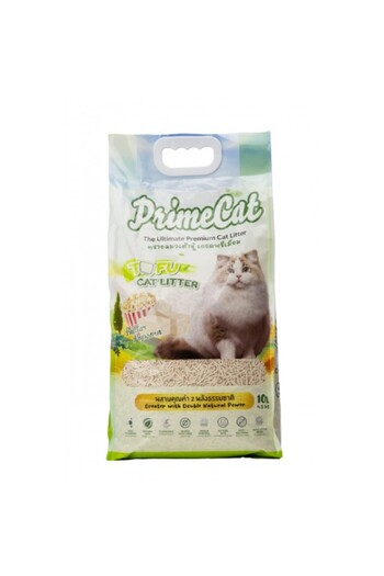 Golden cat PrimeCat Tofu Ultimate Premium Cat Litter Butter Popcorn 4.5kg (10 Litter)