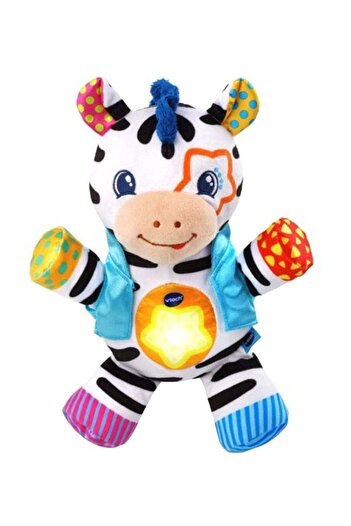 Generic Fisher-Price Lights & Stripes Zebra – Interactive Baby Musical Toy, 6m+