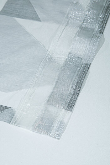 Premier Home Tulle Curtain Panel Gray 150X290