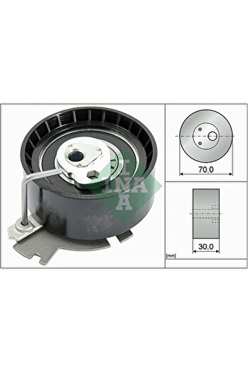 İna Timing belt tensioner pulley CITROËN BERLINGO / BERLINGO FIRST minibus (MF_ GJK_ GFK_)