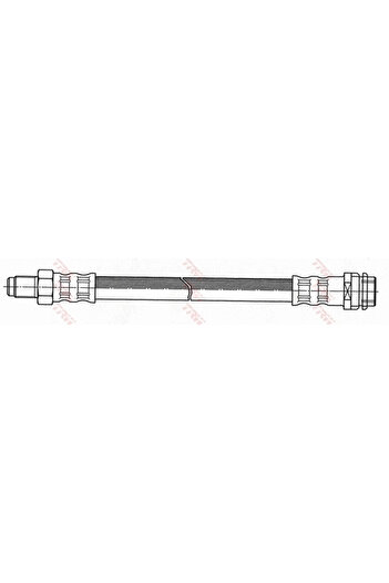 TRW Brake hose MERCEDES-BENZ A-CLASS (W168) 1997-2004