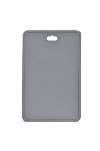 SHOPIENS Flexible Plastic Cutting Board, Grey, 32.5x21cm