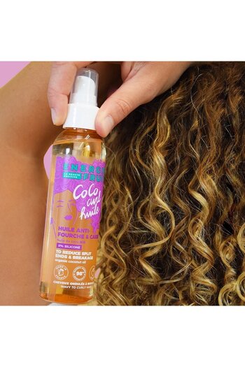 Energie Fruit Curl Defining Oil with Coconut and Argan Oil, 150ML