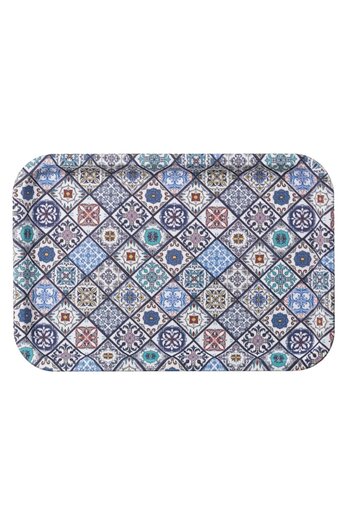 SHOPIENS Serving Tray - Tiles Color Layer, 31x21 cm, Multicolor