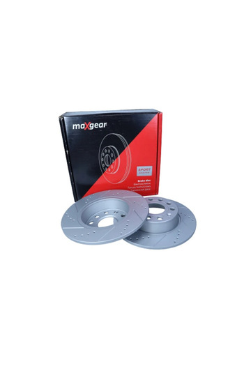 MaxGear Rear axle brake disc AUDI A3 Cabriolet (8P7) 2008-2013