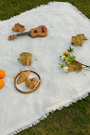 Rell Home Cotton Tablecloth, Picnic Cloth, Multi-Purpose Cloth 100% Cotton
