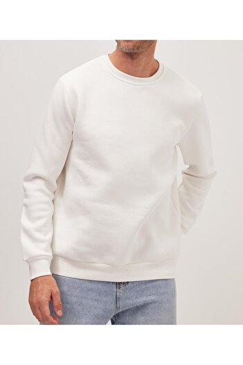 hayal giyim Unisex Relax Fit Comfortable Cut Cotton Soft Textured Crew Neck Sweatshirt