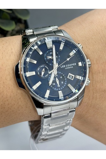 Lee Cooper New Season Men's Wristwatch - Multifunctional, with Day and Date Calendar