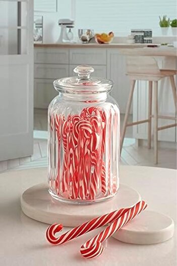 STOREMAX Polysight Viva Glass Jar with Lid, 1500Cc Trendzap 467437