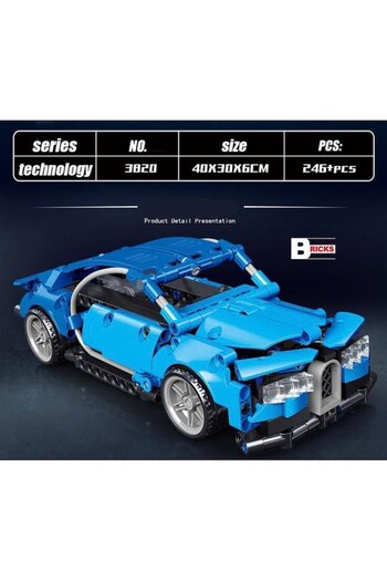 OEM Race car building set, Pull Back system, easy instructions, interactive toy for