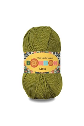 NAKO 5 Pieces Bonbon Luxury Booties Yarn, Hand Knitting Yarn 98687