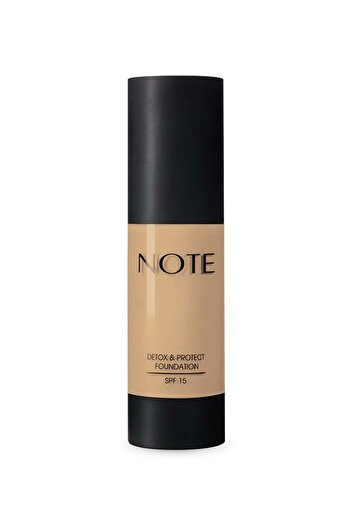 NOTE Liquid Foundation Detox & Protect SPF15 Beige Medium -03