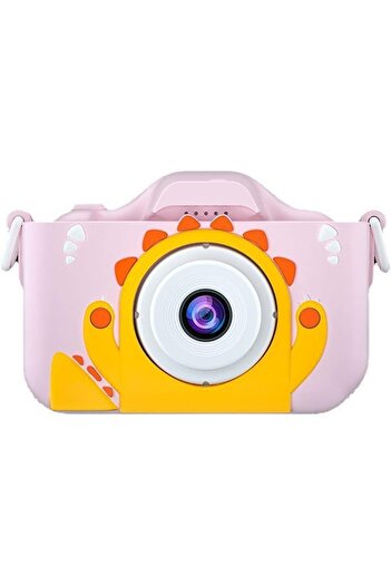 VALA Kids Camera Fluffy Little Monster Dinosaur, 40 Mpx, Dual Front-Back Camera, Selfie Camera, Full HD 1