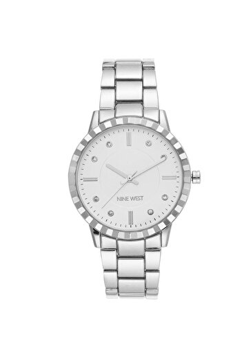 Nine West Watch Women's Crystal Accented Bracelet Watch