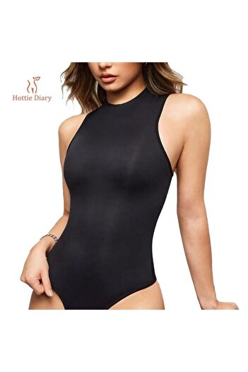 Hottie diary [Hottie Diary] Women's Classic Sleeveless Thong Shapewear Tank Top Bodysuit