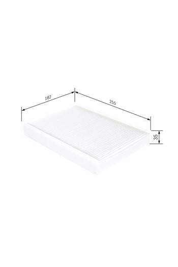 Bosch Cabin air filter SEAT Mii (KF1 KE1) 2011-2025