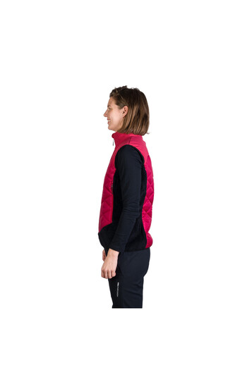 NORTHFINDER Women's 10K/10K hybrid vest with 3D fiber insulation Marianne S cherryblack