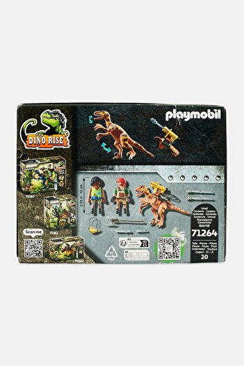 Playmobil 20 Pcs Dino Rise Deinonychus