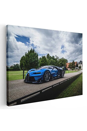 Tablou Canvas Tablou masina Bugatti Vision Gran Turismo, cod 3205