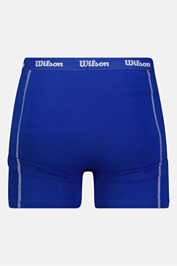 Wilson Men 3 Pieces Brand Logo Boxer Briefs, Multicolor