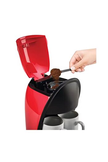 Generic 450W 2-Cup Coffee Maker (DCM48-B5) | 250ML Tank, Drip/Espresso, Easy Clean