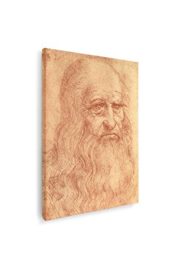 Tablou Canvas Painting Self-portrait by Leonardo da Vinci, code 2023