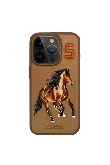 Santa Barbara Polo & Racquet Club Husa iPhone 15 Pro Premium Boris Brown, Broderie