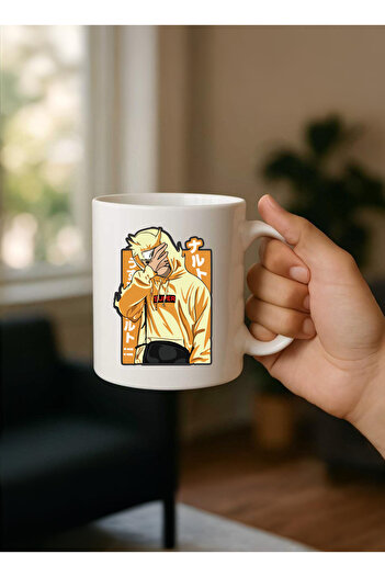 BSE Naruto Hoodie Style Mug ☕ Premium Anime Mug for Japanese Fans 🔥