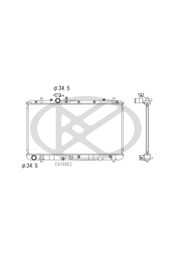 Koyorad Radiator, set filtre de schimb, Suzuki SX4 (EY, GY)