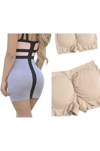 VEYA Compression panty with sponge pads, corset with multi-colored pads