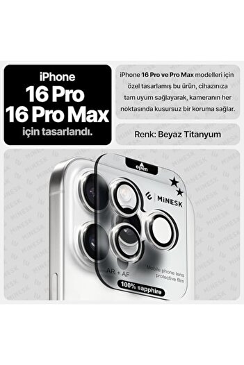 STOREMAX Original Sapphire Glass (99.9% Pure Real Sapphire) Compatible with Polysight 16 Pro / 16 Pro Max Device Ke