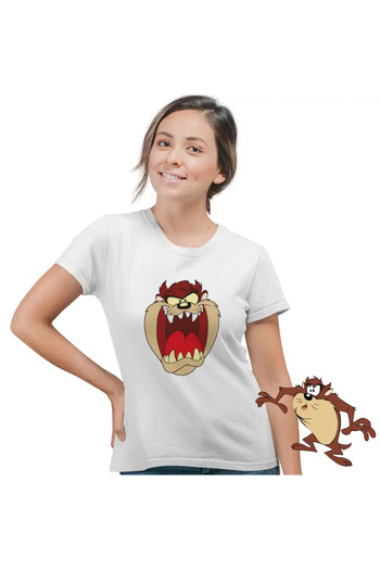 OEM Women's T-Shirt Tasmanian Devil Cartoon