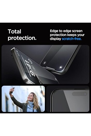STOREMAX Polysight 15 Pro Glass Screen Installation Full Coverage Glas.Tr Ez Fit Full Cover (1 Piece) - Agl06899 Trendz