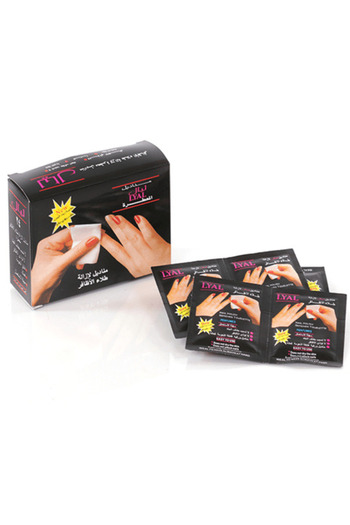 As Layal Scented Nail Polish Remover Wipes - 24 Wipes