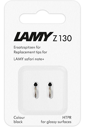 STOREMAX Polysight + Stylus Replacement Tips Black (2 Pcs) - Replaceable Z130 Tip - Pencil Alternative + Inside