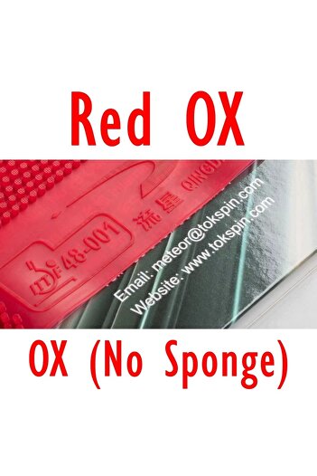 Choice 8512 PRO Red OX METEOR 8512 PRO Table Tennis Rubber Long Pips Chop Block Inner-energy Sponge Profess