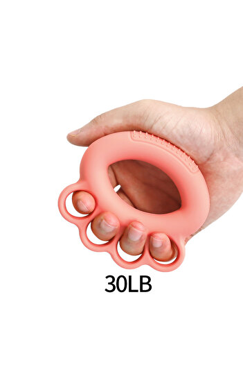 Choice 30LB Silicone Adjustable Hand Grip Finger Trainer Exercise Carpal Expander Muscle Workout Gym Fitnes
