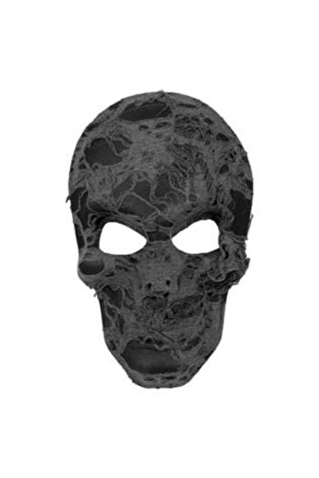 Jumbo Halloween Disguise Mask Black Skeleton with Bandages