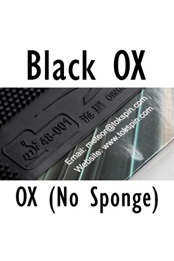 Choice 8512 PRO Black OX METEOR 8512 PRO Table Tennis Rubber Long Pips Chop Block Inner-energy Sponge Profe