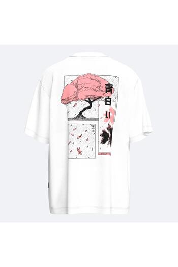 Shout Μπλουζάκι Sakura Breeze Oversize Unisex