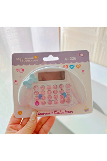 Choice3 Cinnamoroll Sanrio Anime Hello Kitty Kawaii Cat Head Calculator Cinnamoroll Kuromi My Melody Conveni