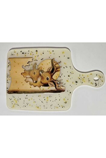 M.X.M. by Oana Art Deer epoxy resin shredder