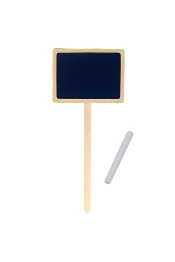 SHOPIENS Decorative Stick with Black Chalkboard 12 x 10 cm