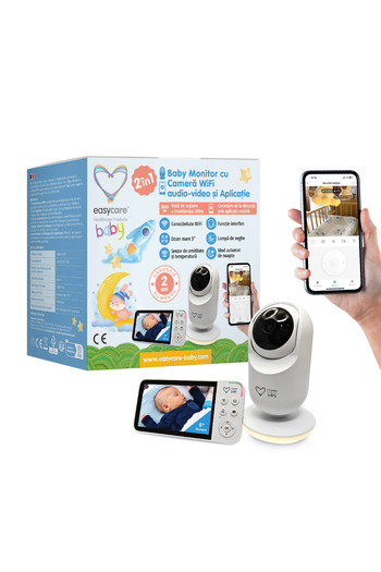 Easycare baby 2in1 Baby Monitor and WiFi Audio-Video Camera with App